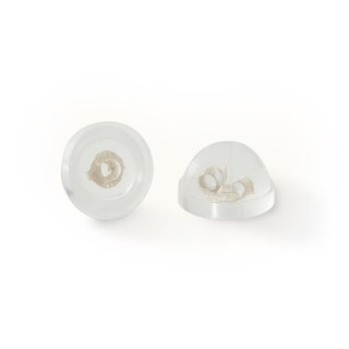 10K Solid Gold 4mm Simulated Aquamarine Solitaire Studs