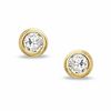 Child's 3mm Cubic Zirconia Stud Earrings in 14K Gold