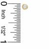 Child's 3mm Cubic Zirconia Stud Earrings in 14K Gold