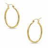 Thumbnail Image 0 of 10K Tube Hollow Gold Hoops