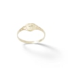 Thumbnail Image 1 of Child's Heart with Cross Ring in 10K Gold - Size 1