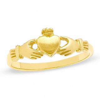 Child's Claddagh Ring in 10K Gold