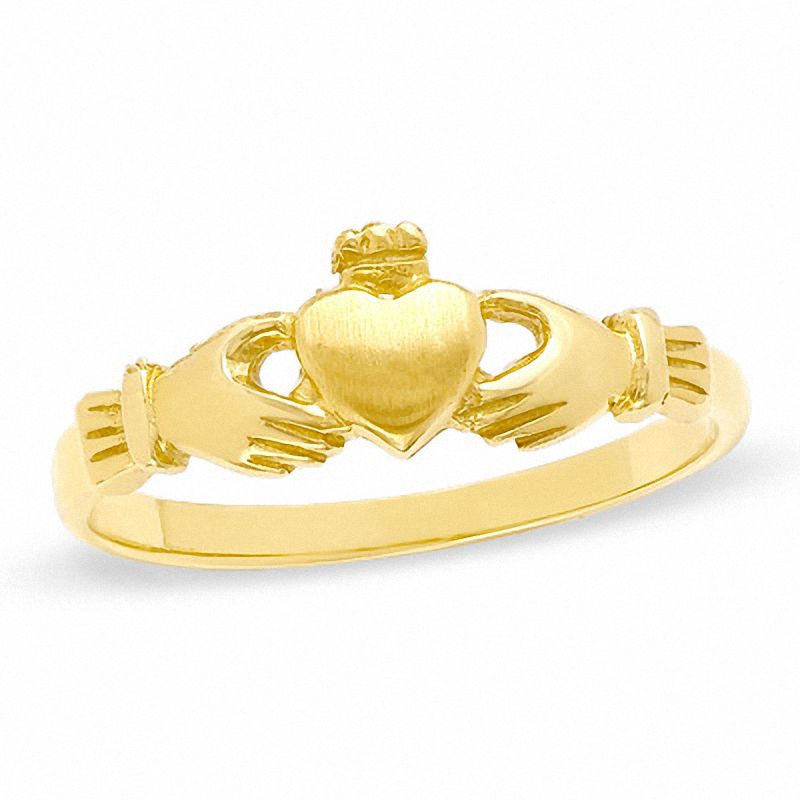 Child's Claddagh Ring in 10K Gold