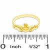 Thumbnail Image 2 of Child's Claddagh Ring in 10K Gold
