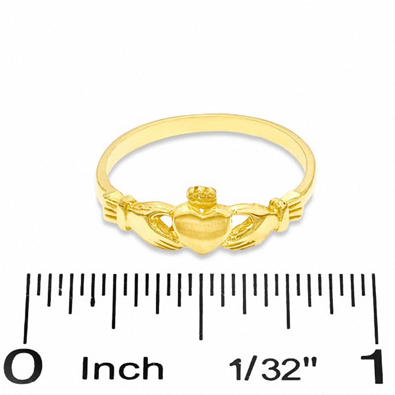Child's Claddagh Ring in 10K Gold