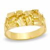 Child's Diamond-Cut Nugget Ring in 10K Gold - Size 3