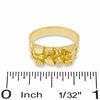 Child's Diamond-Cut Nugget Ring in 10K Gold - Size 3