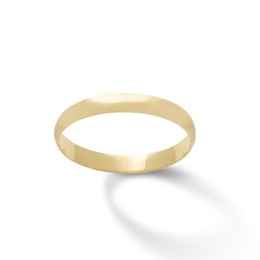 3mm Wedding Band in 10K Gold