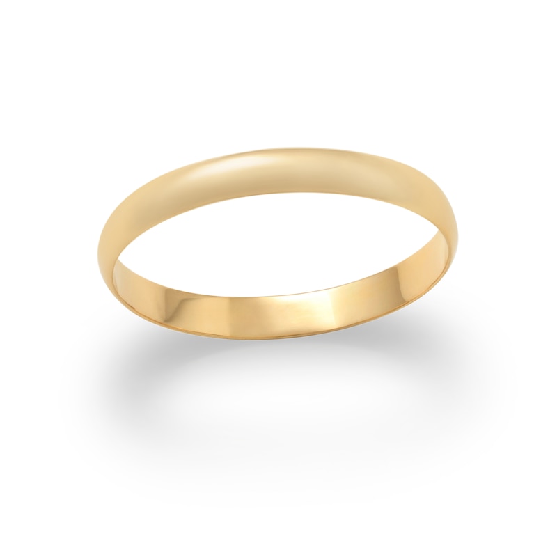 3mm Wedding Band in 10K Gold