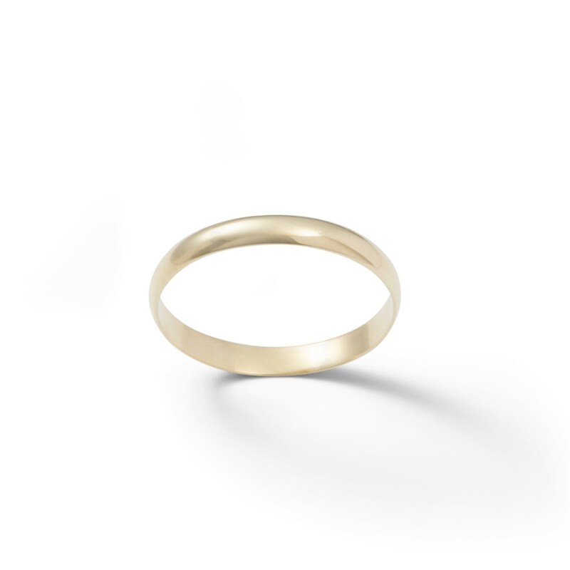 3mm Wedding Band in 10K Gold - Size 10