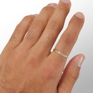 3mm Wedding Band in 10K Gold - Size 10