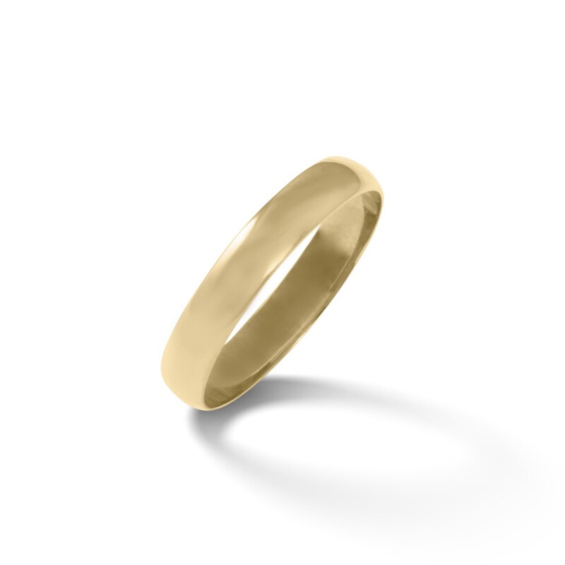 4mm Wedding Band in 10K Gold - Size 9