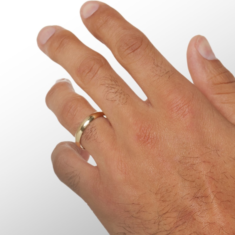 Main Image 2 of 4mm Wedding Band in 10K Gold