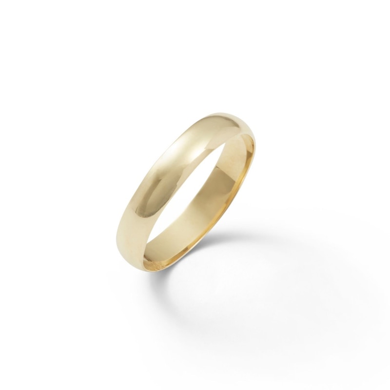 Main Image 4 of 4mm Wedding Band in 10K Gold