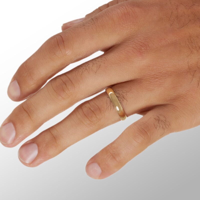 4mm Wedding Band in 10K Gold - Size 11