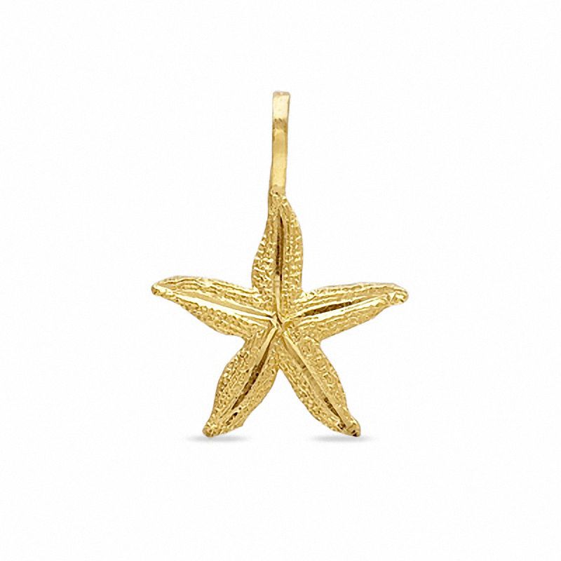 Main Image 1 of Starfish Charm in 10K Gold