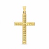 Thumbnail Image 0 of Diamond-Cut Cross Charm in 10K Gold