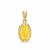 Thumbnail Image 0 of Small Oval Miraculous Medallion Charm in 14K Gold