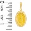 Thumbnail Image 2 of Oval St. Christopher Charm in 10K Gold