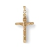 Thumbnail Image 0 of Small Tube Crucifix Charm in 10K Gold