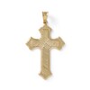 Thumbnail Image 0 of Large Diamond-Cut X Cross Charm in 10K Gold