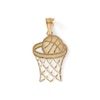 Thumbnail Image 1 of Basketball Hoop Charm in 10K Gold