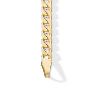 Child's 10K Gold Curb Chain ID Bracelet - 6"