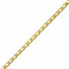 Thumbnail Image 0 of Child's Mirror Heart Bracelet in 10K Gold - 5.5"