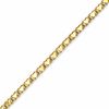 Thumbnail Image 1 of 10K Gold Mirror Heart Bracelet - 8"