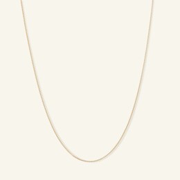 14K Solid Gold Box Chain - 16&quot;