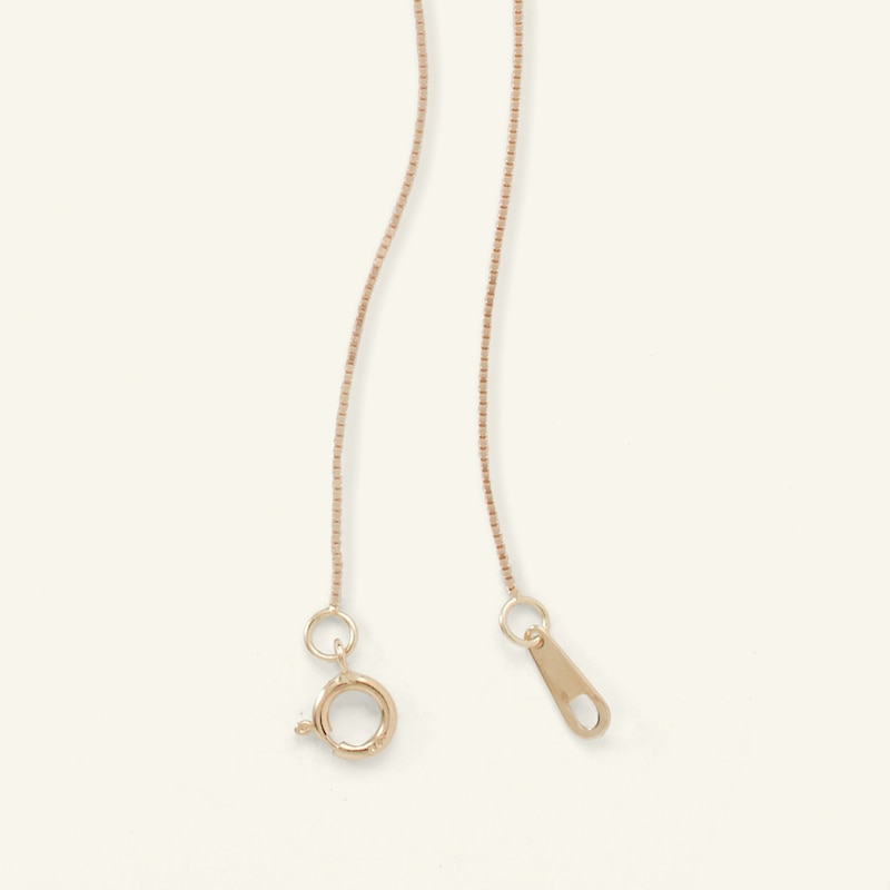 Main Image 2 of 040 Gauge Box Chain Necklace in 14K Solid Gold - 18"