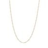 022 Gauge Solid Singapore Chain Necklace in 14K Solid Gold - 18"