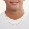 Thumbnail Image 4 of 14K Hollow Gold Diamond-Cut Glitter Rope Chain - 20"