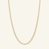 Thumbnail Image 1 of 14K Hollow Gold Rope Chain - 22"