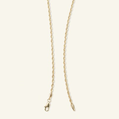 14K Hollow Gold Rope Chain