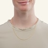 016 Gauge Rope Chain Necklace in 14K Hollow Gold - 22"