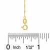 018 Gauge Singapore Chain Necklace in 14K Solid Gold - 15"
