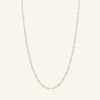 018 Gauge Singapore Chain Necklace in 14K Solid Gold - 16"