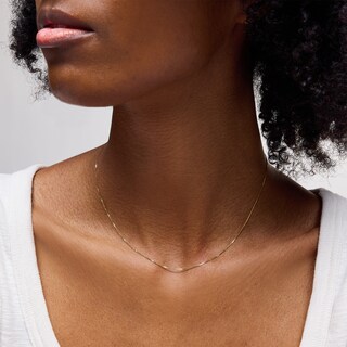 10K Solid Gold Box Chain