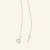 040 Gauge Box Chain Necklace in 10K Solid Gold - 18"