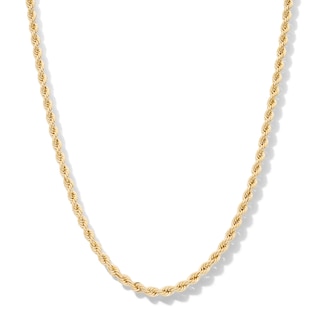 10K Hollow Gold Rope Chain