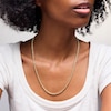 Thumbnail Image 2 of 10K Hollow Gold Rope Chain - 22"