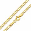 Child's 060 Gauge Hollow Mariner Chain Necklace in 10K Gold - 13"