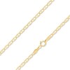 Thumbnail Image 0 of 060 Gauge Baby Mariner Chain Necklace in 10K Hollow Gold - 18"