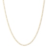 10K Hollow Gold Figaro Chain - 16"