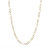 Thumbnail Image 1 of 10K Hollow Gold Figaro Chain - 20"