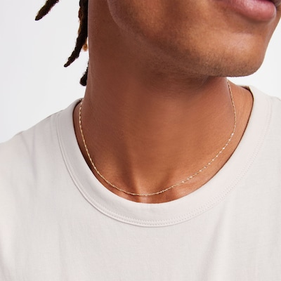 10K Solid Gold Singapore Chain