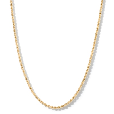10K Hollow Gold Rope Chain