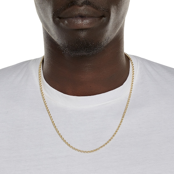 10K Hollow Gold Rope Chain