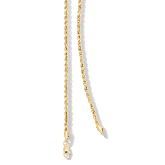 10K Hollow Gold Rope Chain